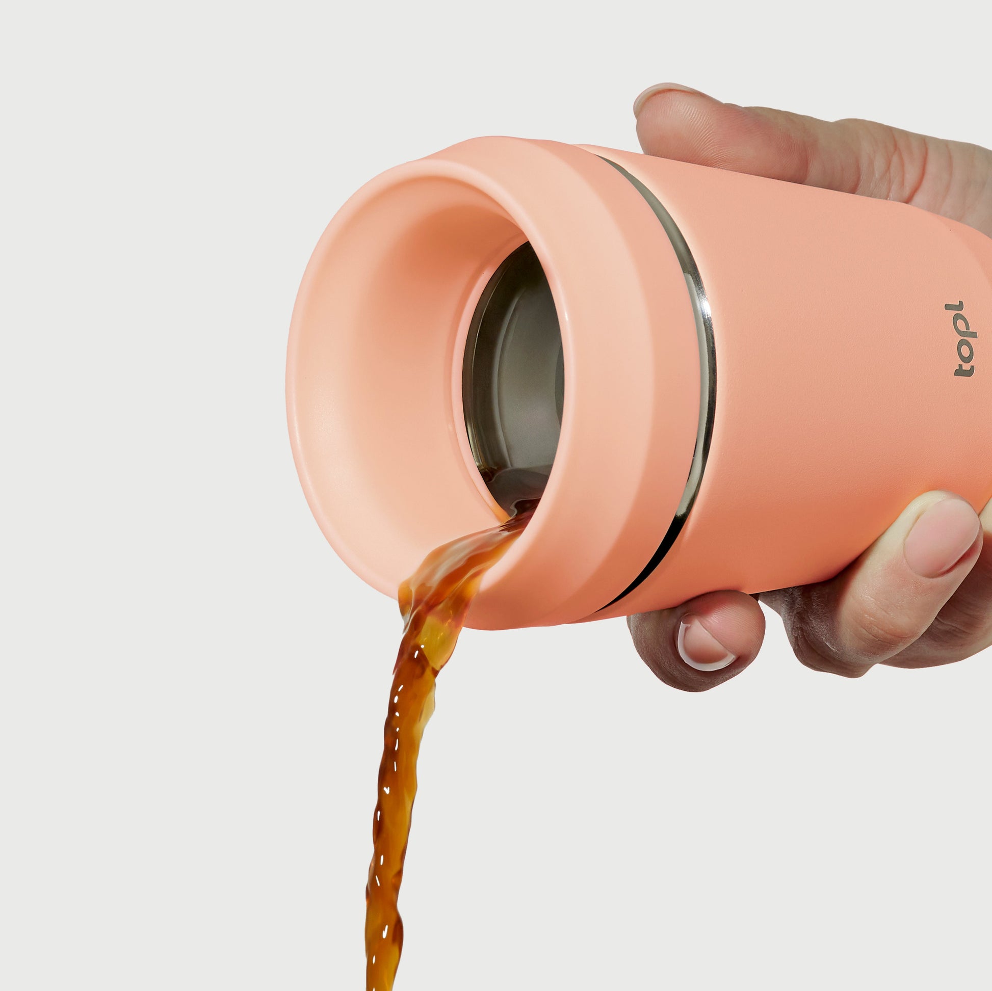 topl® TO GO Coffee Cup Peach