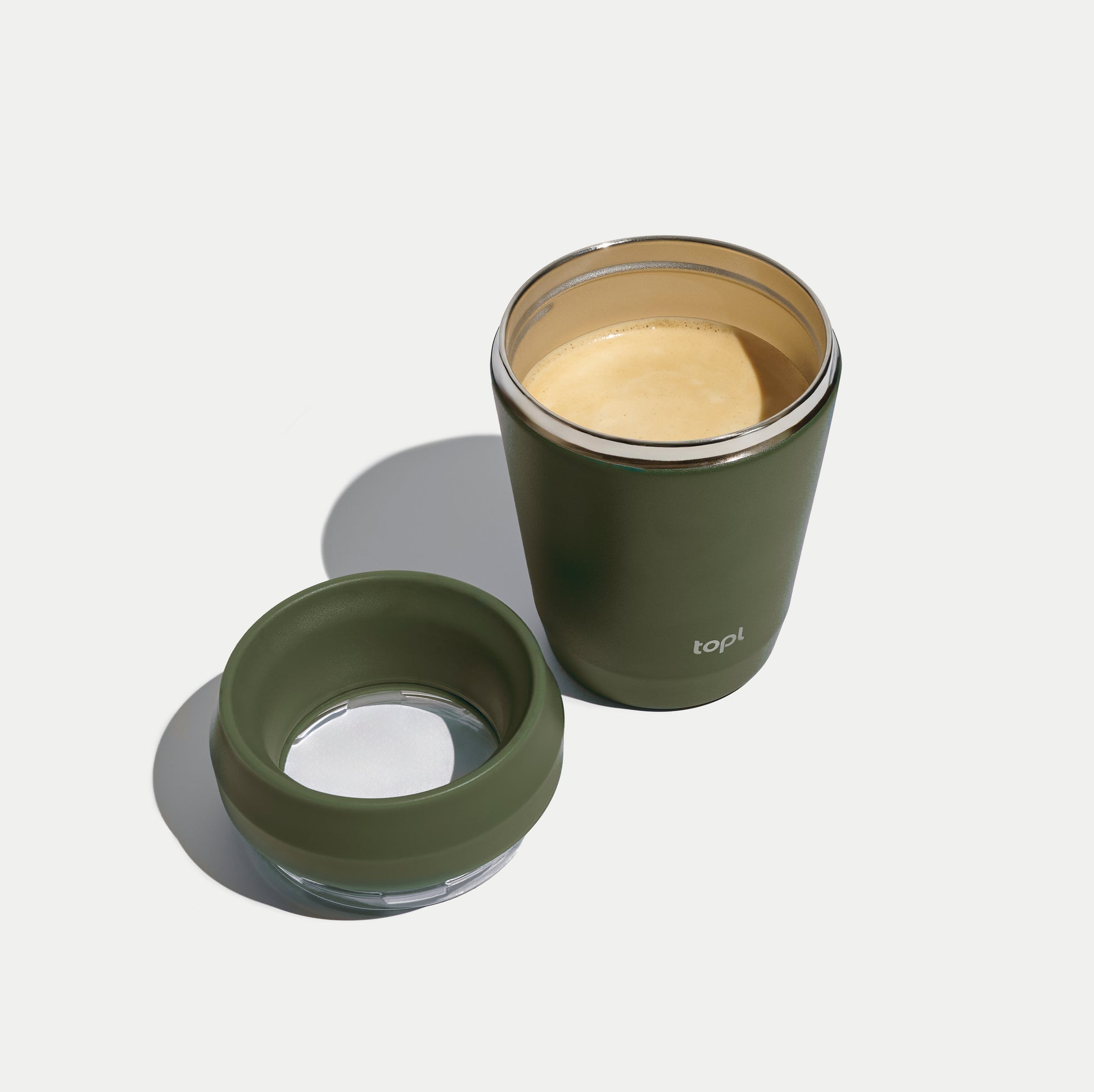 topl® TO GO Coffee Cup Olive