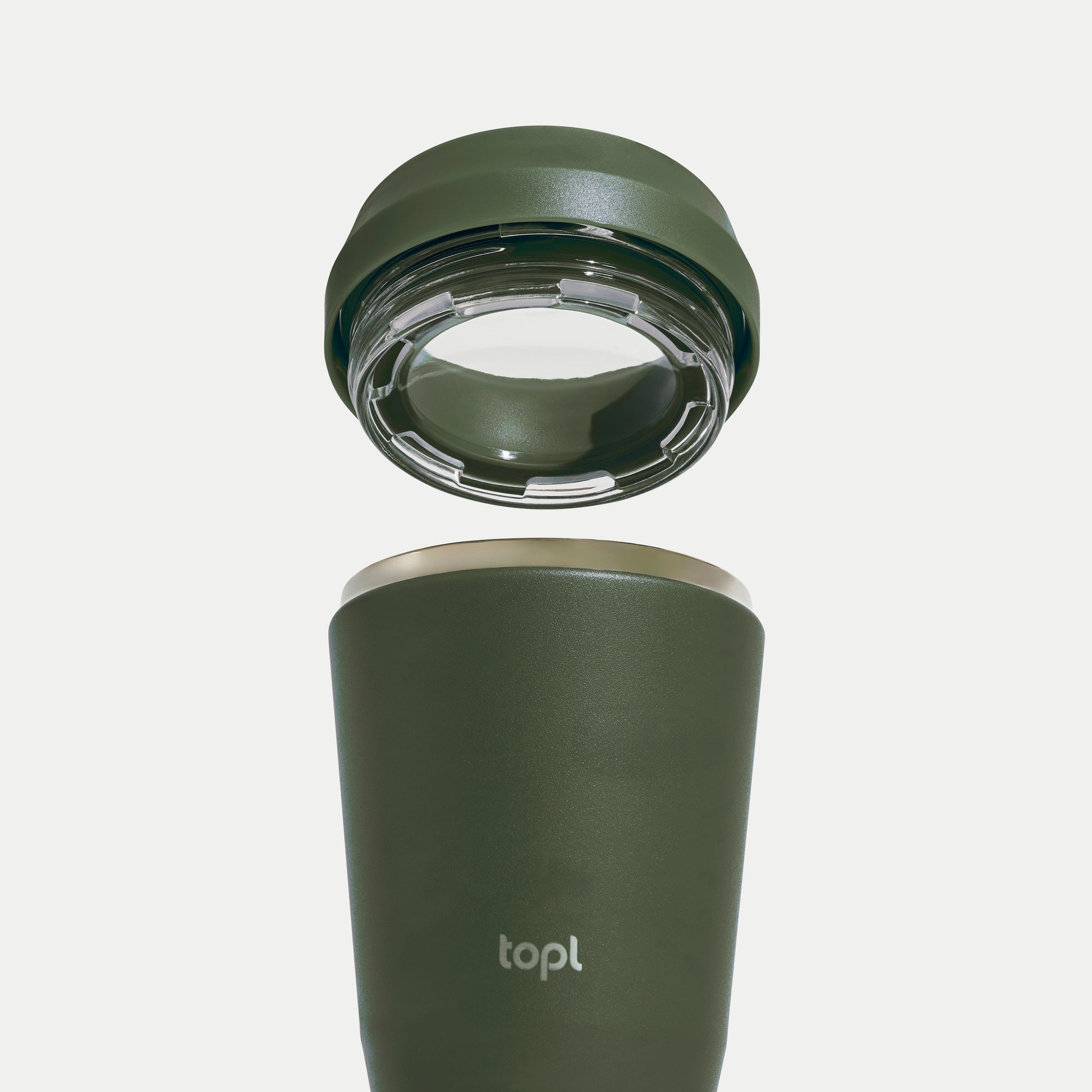 topl® TO GO Coffee Cup Olive